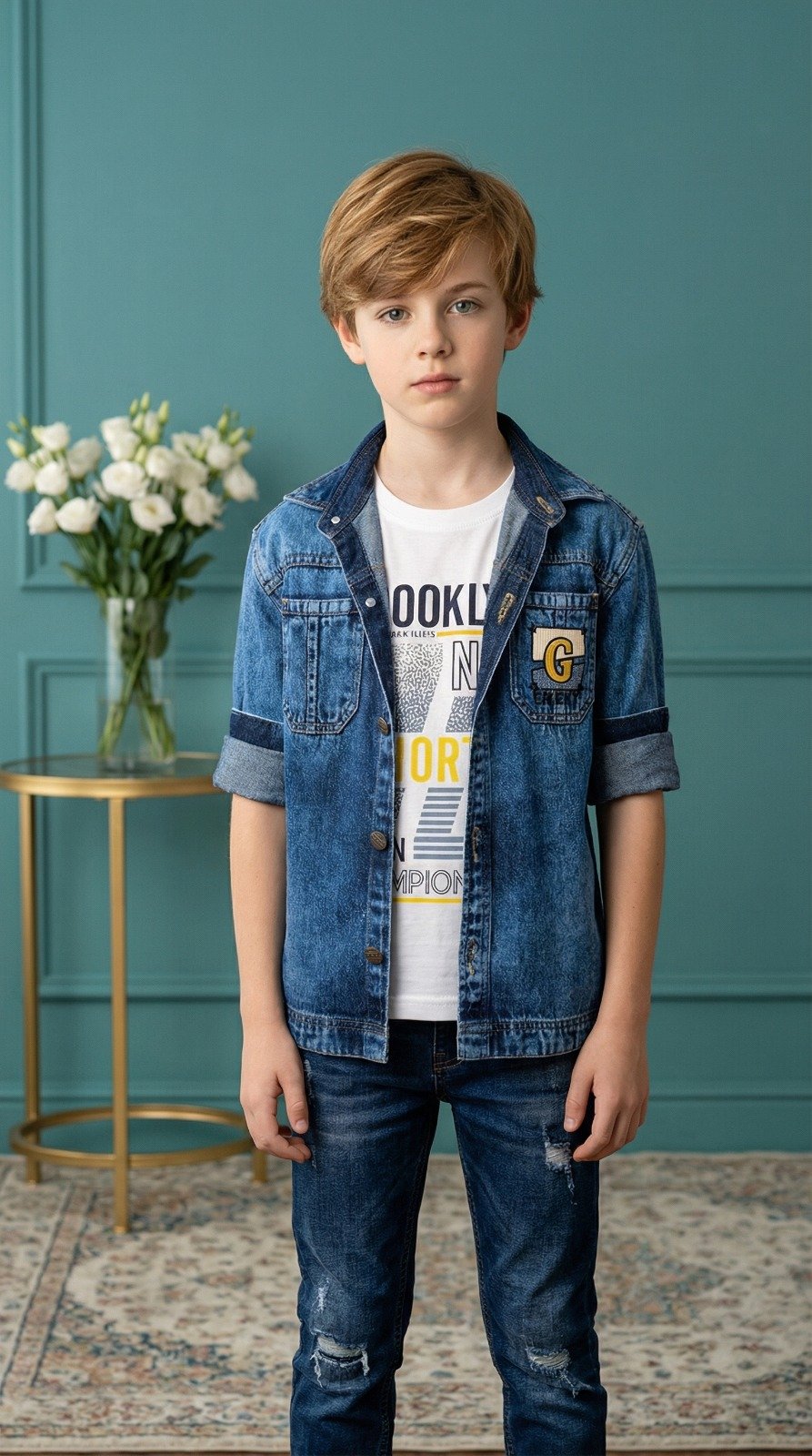 Blue Denim Shirt