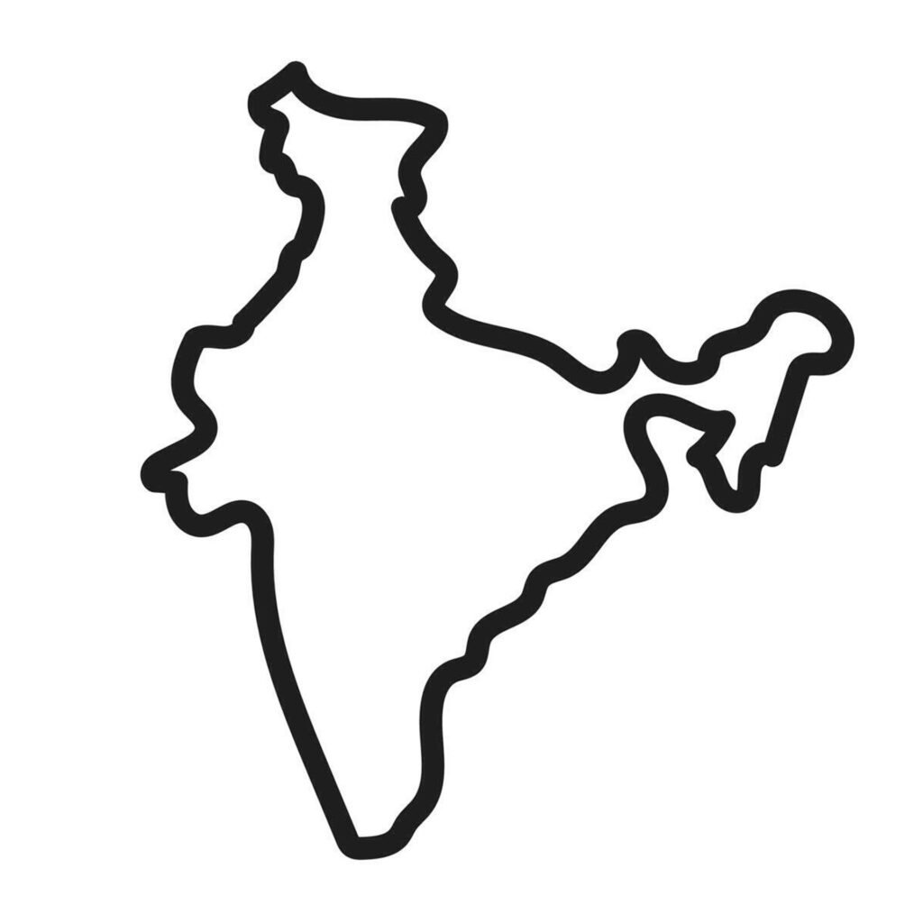 indian-map-icon-set-collection-for-web-vector